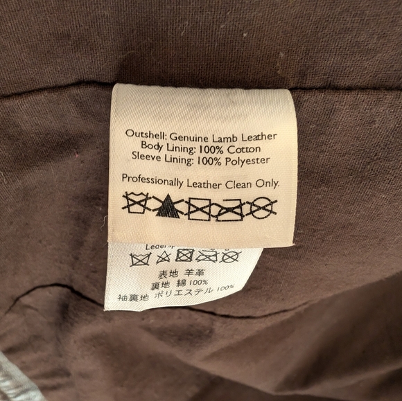 Eddie Bauer leather bomber jacket - Picture 5 of 14